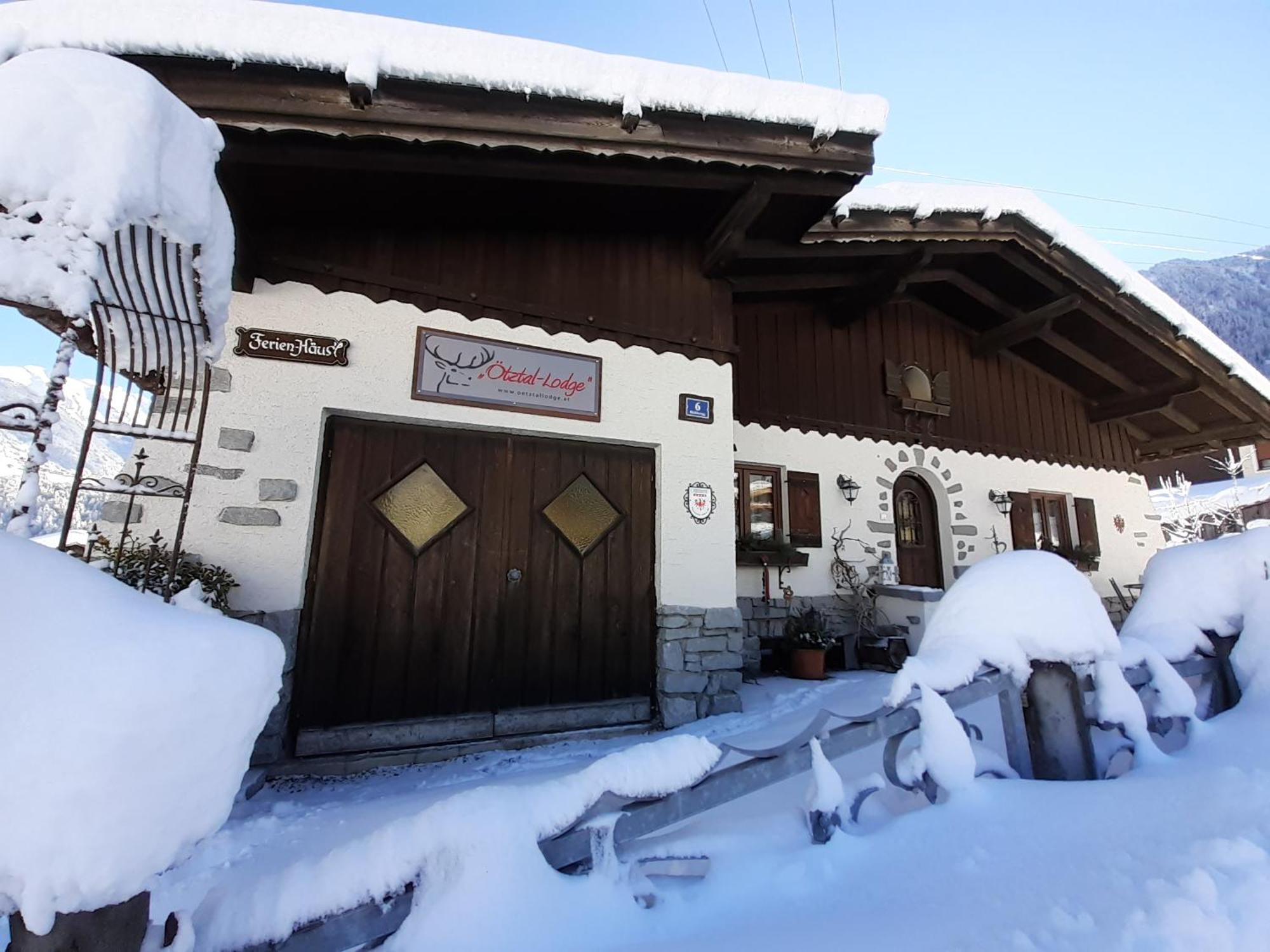 Ferienhaus Oetztal-Lodge Заутенс Экстерьер фото