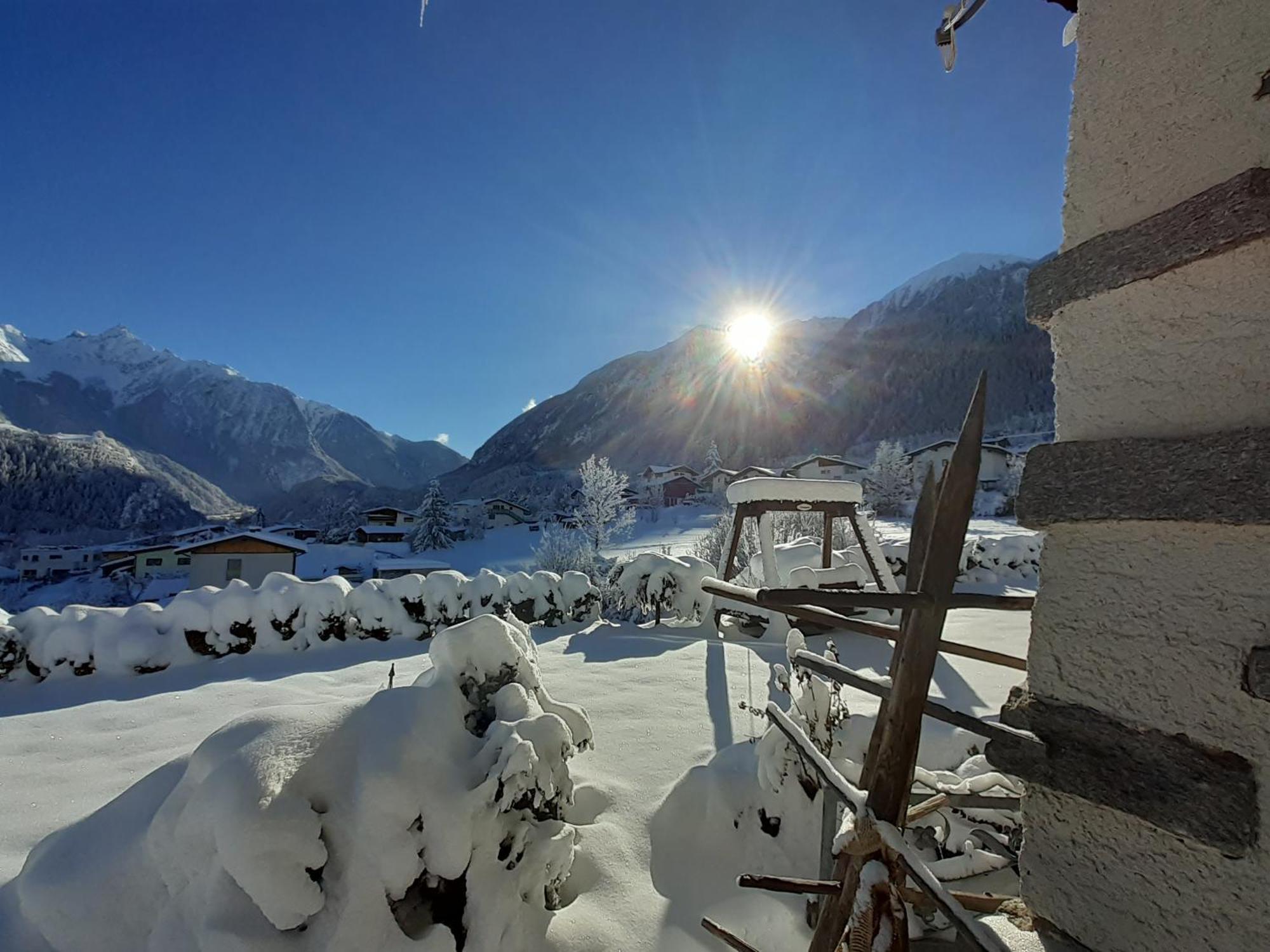Ferienhaus Oetztal-Lodge Заутенс Экстерьер фото